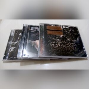 NIP *2* Belphegor Nuclear Blast CDs + 1 Opened CD